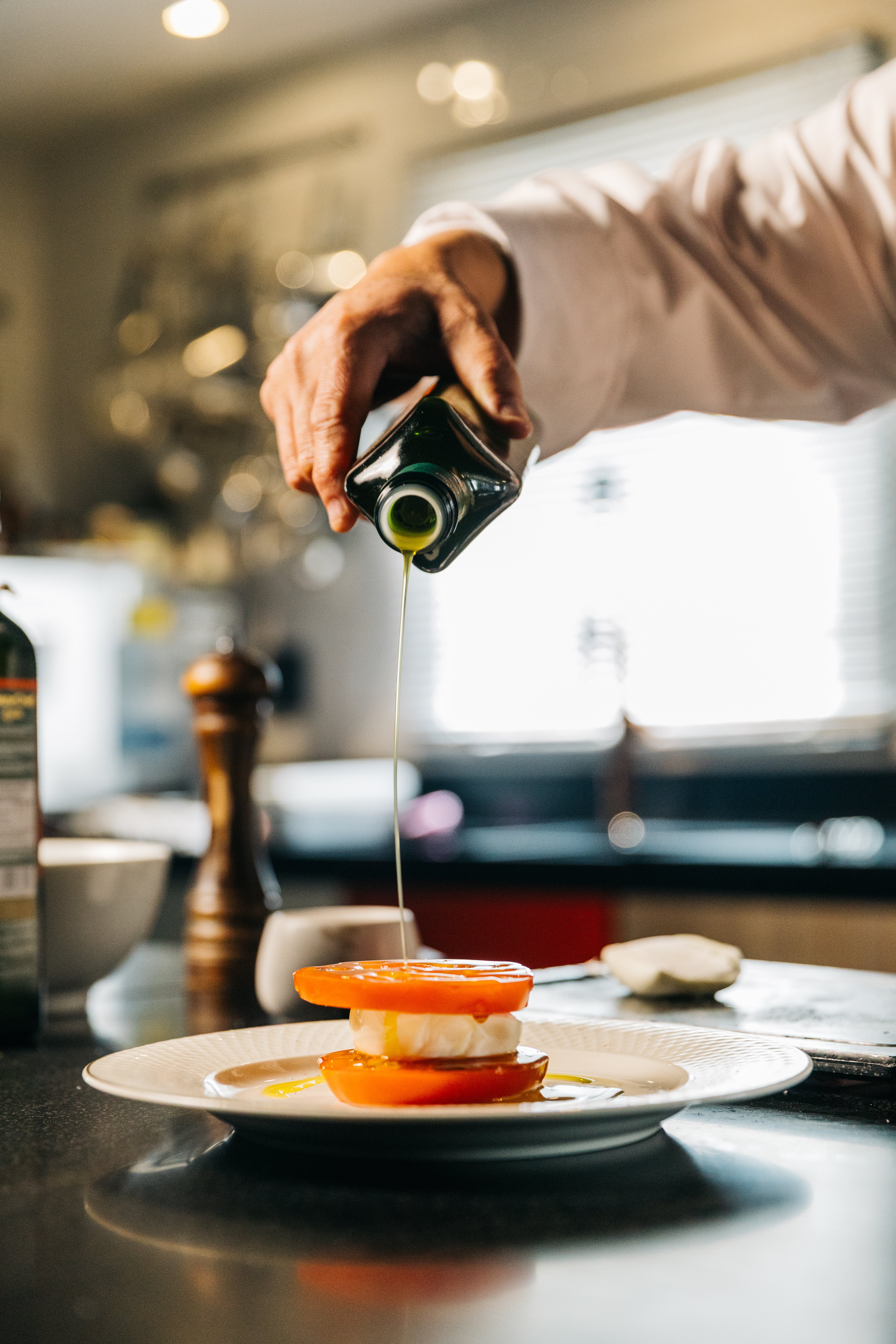 Torre Caprese Finalizada com Azeite Total MasterChef: