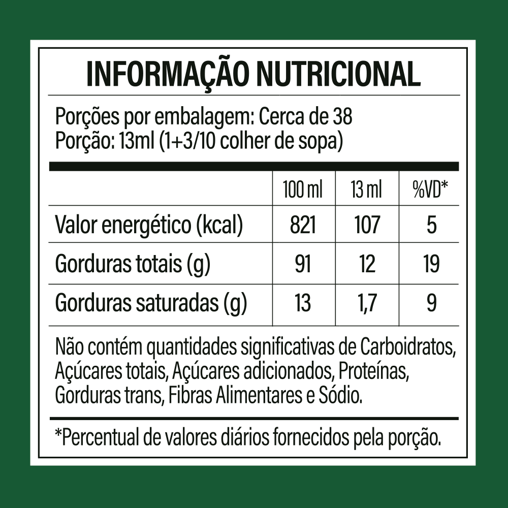 Azeite Total MasterChef